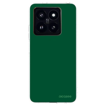 Picasee διαφανής θήκη σιλικόνης Xiaomi 14 Pro - Green Gleam