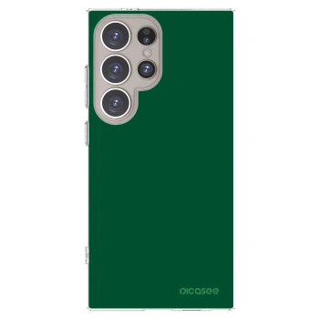 Picasee διαφανής θήκη σιλικόνης Samsung Galaxy S24 Ultra S928B 5G - Green Gleam