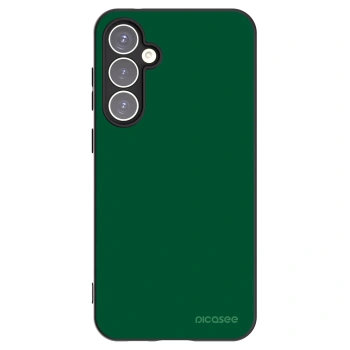 Picasee Μαύρη θήκη σιλικόνης για Samsung Galaxy S23 FE S711B - Green Gleam