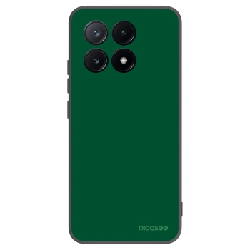Picasee Μαύρη θήκη σιλικόνης για Xiaomi Poco X6 Pro - Green Gleam