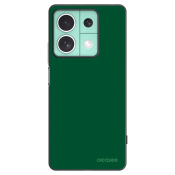 Picasee Μαύρη θήκη σιλικόνης για Xiaomi Redmi Note 13 5G - Green Gleam
