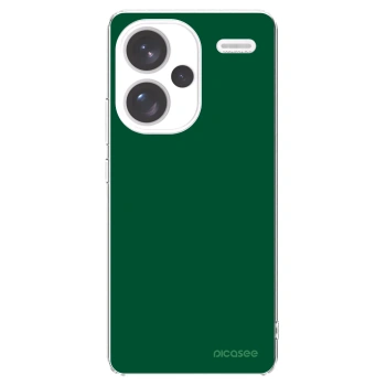 Picasee διαφανής θήκη σιλικόνης Xiaomi Redmi Note 13 Pro+ 5G - Green Gleam