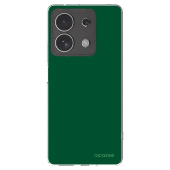 Picasee διαφανής θήκη σιλικόνης Xiaomi Redmi Note 13 4G - Green Gleam