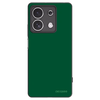 Picasee Μαύρη θήκη σιλικόνης για Xiaomi Redmi Note 13 4G - Green Gleam