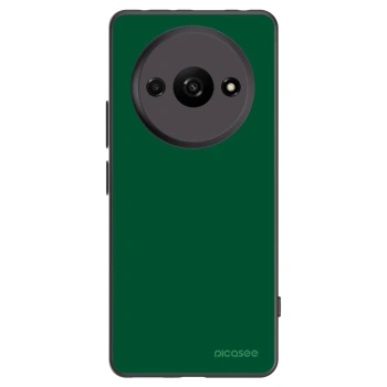 Picasee Μαύρη θήκη σιλικόνης για Xiaomi Redmi A3 - Green Gleam