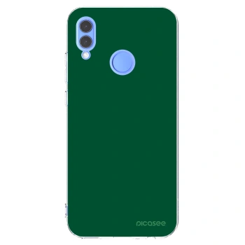 Picasee διαφανής θήκη σιλικόνης Huawei P Smart 2019 - Green Gleam