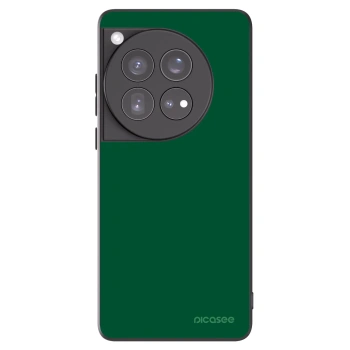 Picasee Μαύρη θήκη σιλικόνης για OnePlus 12 5G - Green Gleam