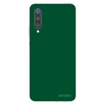 Picasee διαφανής θήκη σιλικόνης Xiaomi Mi 9 - Green Gleam