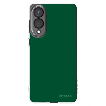 Picasee διαφανής θήκη σιλικόνης Samsung Galaxy S25 Edge 5G - Green Gleam