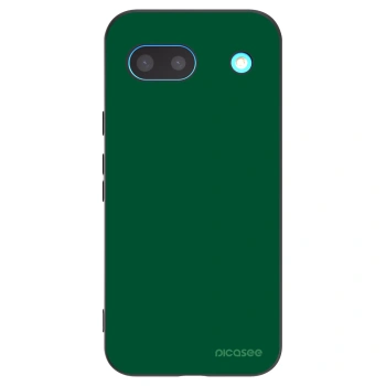 Picasee Μαύρη θήκη σιλικόνης για Google Pixel 8a - Green Gleam