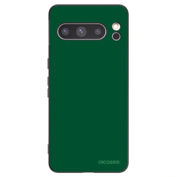 Picasee Μαύρη θήκη σιλικόνης για Google Pixel 8 Pro - Green Gleam
