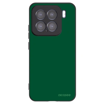 Picasee Μαύρη θήκη σιλικόνης για Xiaomi 15 - Green Gleam