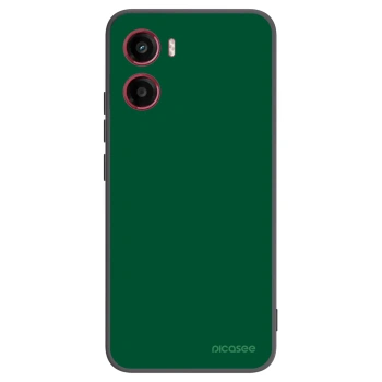 Picasee Μαύρη θήκη σιλικόνης για Motorola Moto G05 - Green Gleam