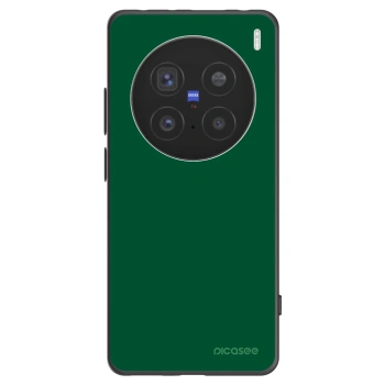 Picasee Μαύρη θήκη σιλικόνης για Vivo X200 Pro - Green Gleam