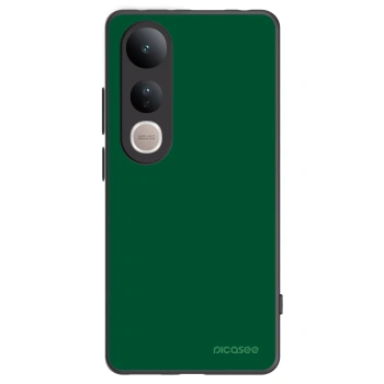 Picasee Μαύρη θήκη σιλικόνης για Vivo V50 Lite 5G - Green Gleam