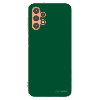 Picasee διαφανής θήκη σιλικόνης Samsung Galaxy A13 5G - Green Gleam