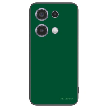 Picasee Μαύρη θήκη σιλικόνης για Xiaomi Redmi Note 14S - Green Gleam