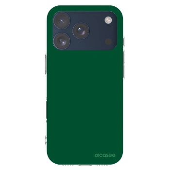 Picasee διαφανής θήκη σιλικόνης Apple iPhone 17 Pro - Green Gleam