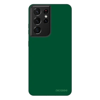 Picasee Fashion Case για Samsung Galaxy S21 Ultra 5G G998B - Green Gleam