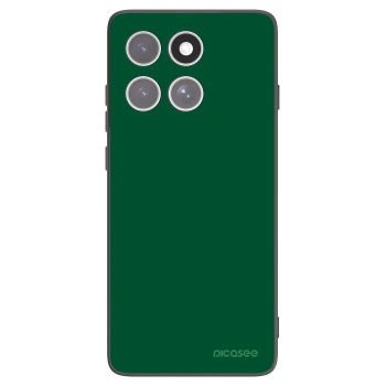 Picasee Μαύρη θήκη σιλικόνης για Motorola Edge 60 Pro - Green Gleam