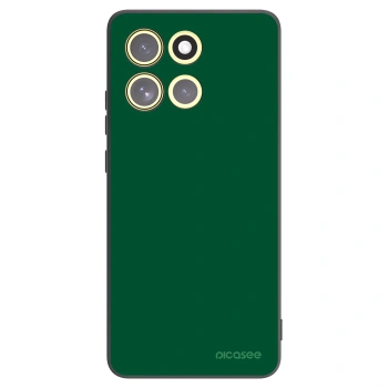 Picasee Μαύρη θήκη σιλικόνης για Motorola Moto G86 5G - Green Gleam