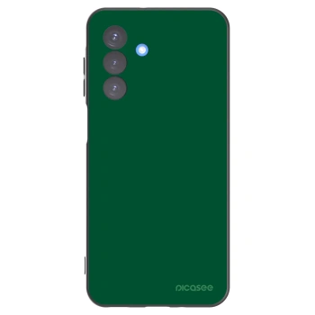 Picasee Μαύρη θήκη σιλικόνης για Samsung Galaxy A17 5G - Green Gleam