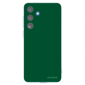 Picasee διαφανής θήκη σιλικόνης Samsung Galaxy S25 FE 5G - Green Gleam