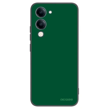 Picasee Μαύρη θήκη σιλικόνης για Vivo Y29s 5G - Green Gleam