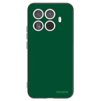 Picasee Μαύρη θήκη σιλικόνης για Xiaomi 15T Pro - Green Gleam