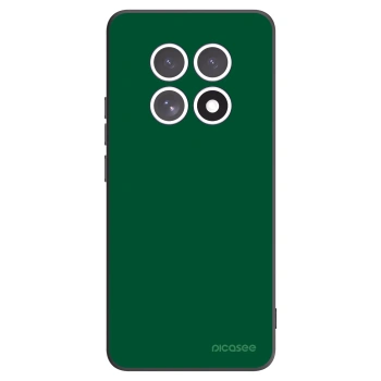 Picasee Μαύρη θήκη σιλικόνης για Xiaomi Redmi Note 15 - Green Gleam