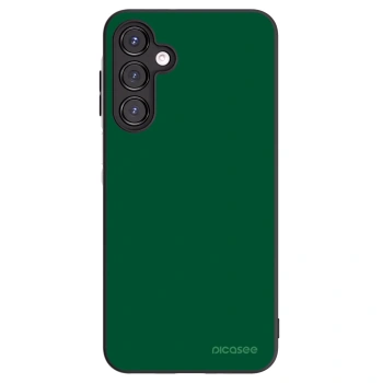 Picasee Μαύρη θήκη σιλικόνης για Samsung Galaxy A16 4G - Green Gleam