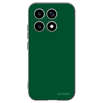 Picasee Μαύρη θήκη σιλικόνης για Xiaomi 17 - Green Gleam
