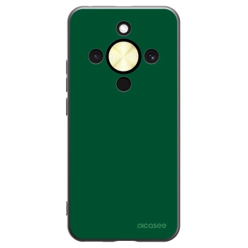 Picasee Μαύρη θήκη σιλικόνης για Honor Magic8 Lite 5G - Green Gleam