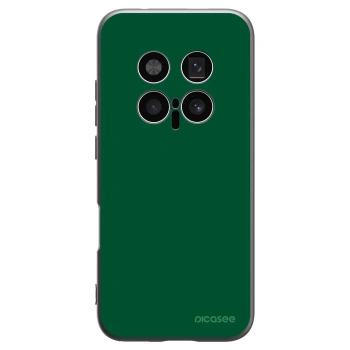 Picasee Μαύρη θήκη σιλικόνης για Honor Magic8 Pro 5G - Green Gleam