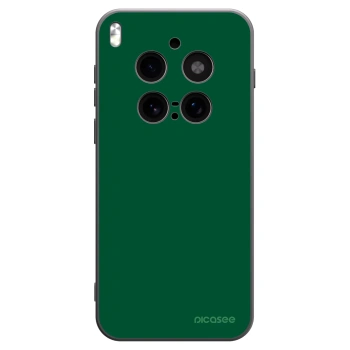 Picasee Μαύρη θήκη σιλικόνης για Vivo X300 Pro - Green Gleam