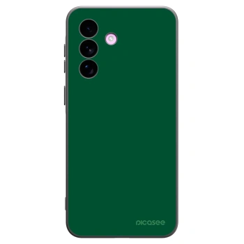 Picasee Μαύρη θήκη σιλικόνης για Samsung Galaxy A57 5G - Green Gleam