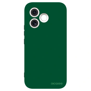Picasee Μαύρη θήκη σιλικόνης για Honor 600 Lite - Green Gleam