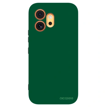 Picasee Μαύρη θήκη σιλικόνης για Honor 600 - Green Gleam