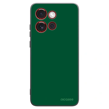 Picasee Μαύρη θήκη σιλικόνης για Motorola Edge 60 Neo 5G - Green Gleam