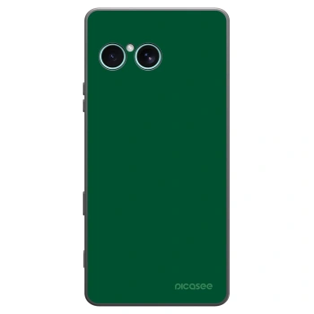 Picasee Μαύρη θήκη σιλικόνης για Sony Xperia 10 VII - Green Gleam