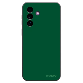 Picasee Μαύρη θήκη σιλικόνης για Samsung Galaxy A37 - Green Gleam