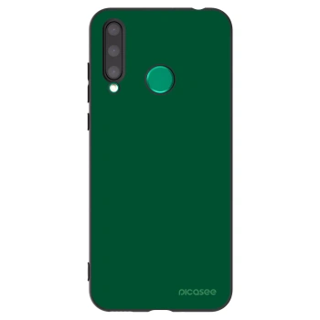 Picasee Μαύρη θήκη σιλικόνης για Honor 20 Lite - Green Gleam
