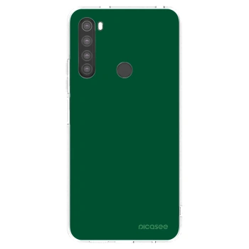 Picasee διαφανής θήκη σιλικόνης Xiaomi Redmi Note 8 - Green Gleam