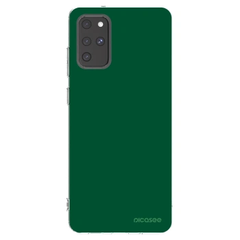 Picasee διαφανής θήκη σιλικόνης Samsung Galaxy S20+ G985F - Green Gleam