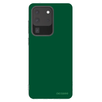 Picasee διαφανής θήκη σιλικόνης Samsung Galaxy S20 Ultra 5G G988F - Green Gleam