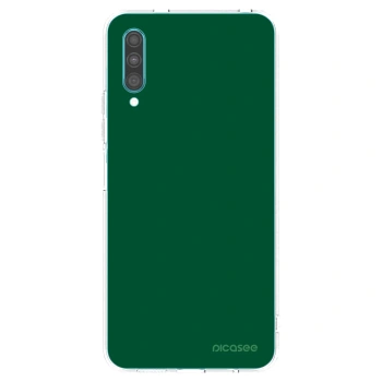Picasee διαφανής θήκη σιλικόνης Samsung Galaxy A30s A307F - Green Gleam