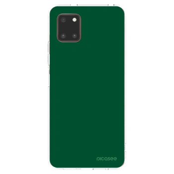 Picasee διαφανής θήκη σιλικόνης Samsung Galaxy Note 10 Lite N770F - Green Gleam