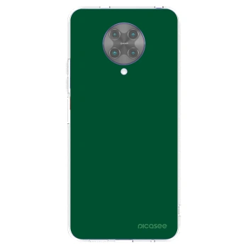 Picasee διαφανής θήκη σιλικόνης Xiaomi Poco F2 Pro - Green Gleam