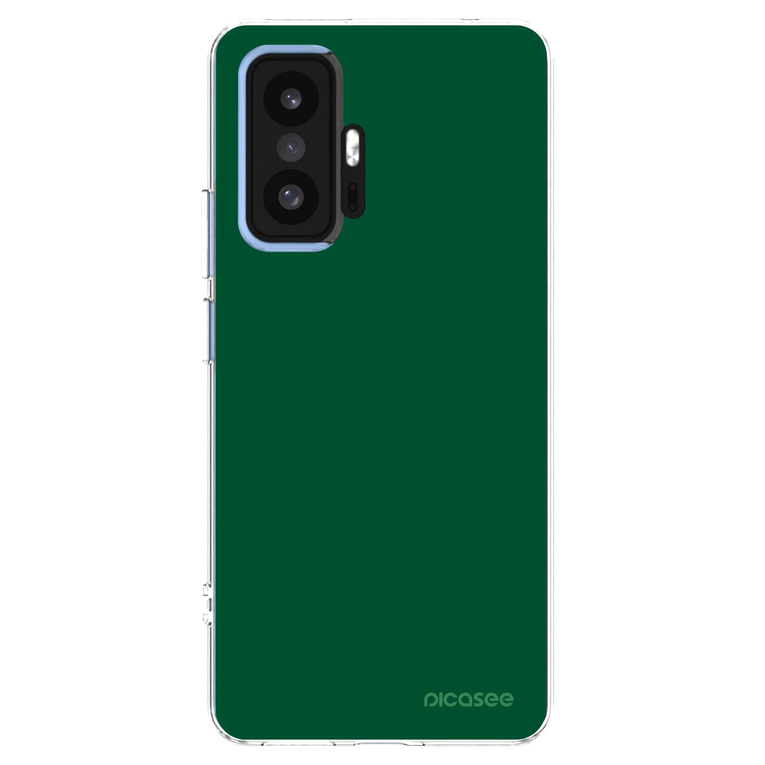 Picasee διαφανής θήκη σιλικόνης Xiaomi 11T - Green Gleam