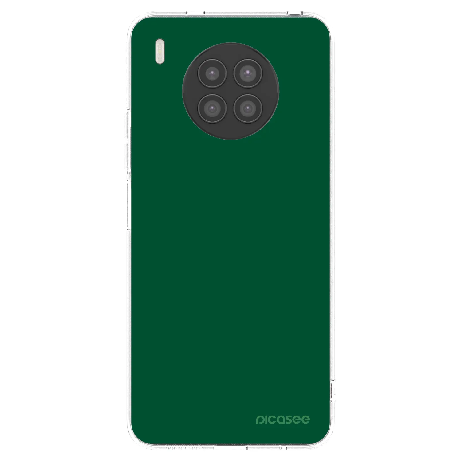 Picasee διαφανής θήκη σιλικόνης Huawei Nova 8i - Green Gleam